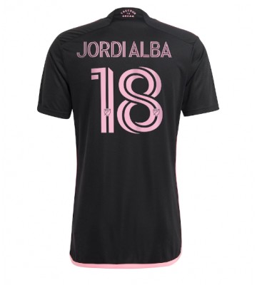 Inter Miami Jordi Alba #18 Vieraspaita 2023-24 Lyhyet Hihat